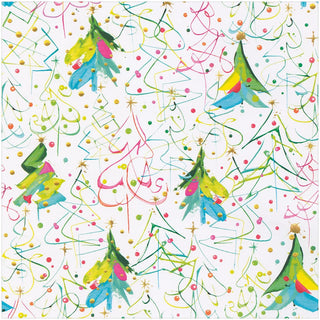 Caspari Pop Christmas Gift Wrap 10058RC