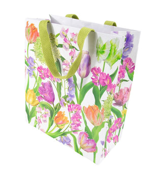 Caspari Spring Flower Show Large Gift Bags - 1 Each 10067B7