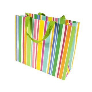 Caspari Cabana Stripe Bright Large Gift Bags - 1 Each 10068B3