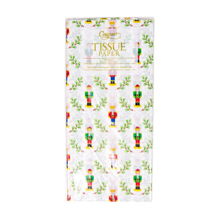 Caspari Little Nutcracker Tissue Paper - 4 Sheets Included 10096TIS