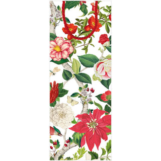 Caspari Christmas Chinoiserie Gift Bags - includes 1 Gift Bags 10132B4