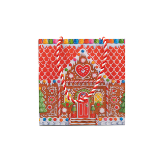 Gingerbread House Gift Bags - includes 1 Gift Bags