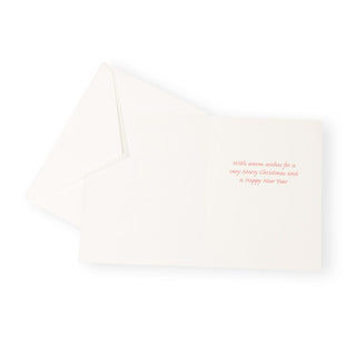 Caspari Christmas Birdhouse Boxed Christmas Cards - 16 Christmas Cards & 16 Envelopes 103227