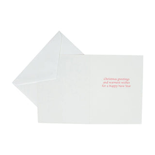 Caspari Ice Skating At Christmas Large Boxed Christmas Cards - 15 Christmas Cards & 15 Envelopes 103310