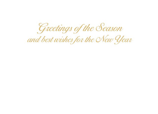Caspari Evergreens In Snowy Field D-Size Boxed Christmas Cards - 15 Cards And Envelopes 104302