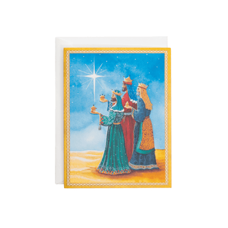 Caspari The Three Magi Classic Boxed Christmas Cards - includes 15 cards & envelopes 105203
