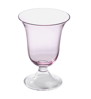 Abigails Adriana Water Glass in Pink - Set of four 15269x4