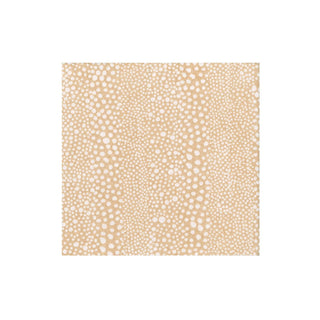 Caspari Pebble Beige Paper Linen Boxed Cocktail Napkins - 30 Per Package 16792B