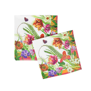 Caspari La Dolce Vita Luncheon Napkins - 20 Per Package 17890L