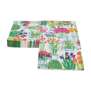Caspari Flower Market Guest Towel Napkins - 15 Per Package 17910G