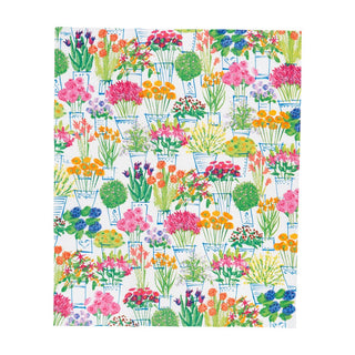 Caspari Flower Market Guest Towel Napkins - 15 Per Package 17910G