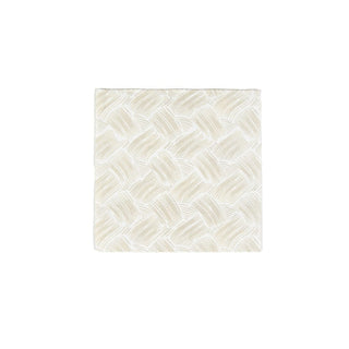 Caspari Basketry Flax Paper Linen Cocktail Napkins - 15 Per Package 17960CG