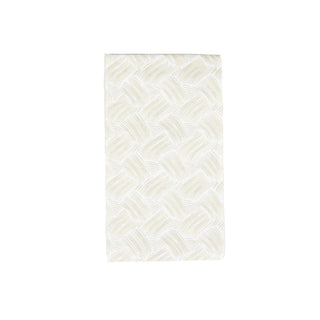 Caspari Basketry Flax Paper Linen Guest Towel Napkins - 12 Per Package 17960GG