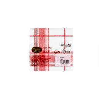 Caspari Red Barn Cocktail Napkins - 20 Per Package 17990C