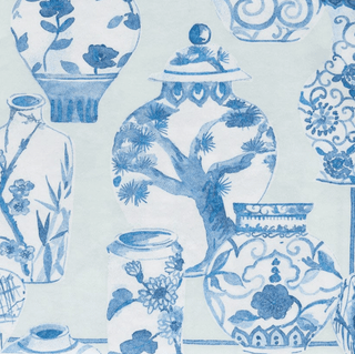 Caspari Glazed Porcelain Celadon Paper Linen Dinner Napkins - 12 Per Package 18340DG