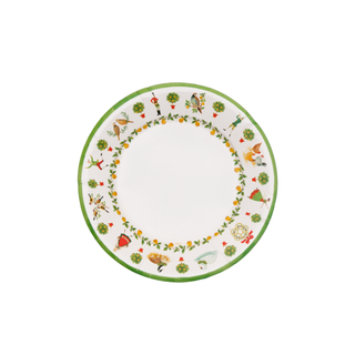 On The Twelfth Day Paper Salad & Dessert Plates - includes 8 Paper Salad & Dessert Plates