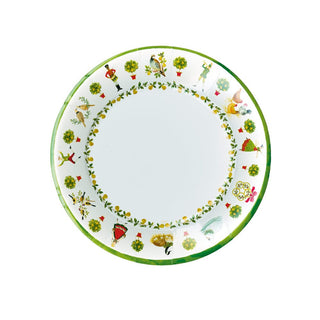 Caspari On The Twelfth Day Paper Salad & Dessert Plates - includes 8 Paper Salad & Dessert Plates 18600SP