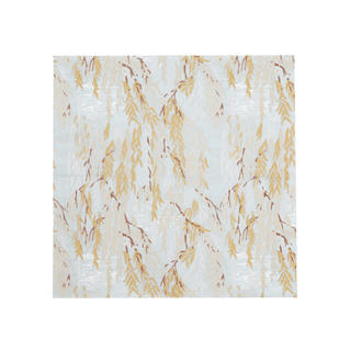 Caspari Willows Silver Cocktail Napkins - includes 20 Cocktail Napkins 18731C