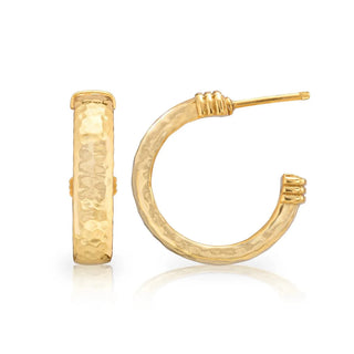 Capucine De Wulf Cleopatra Classic Medium Hoop Earrings - Gold 19912