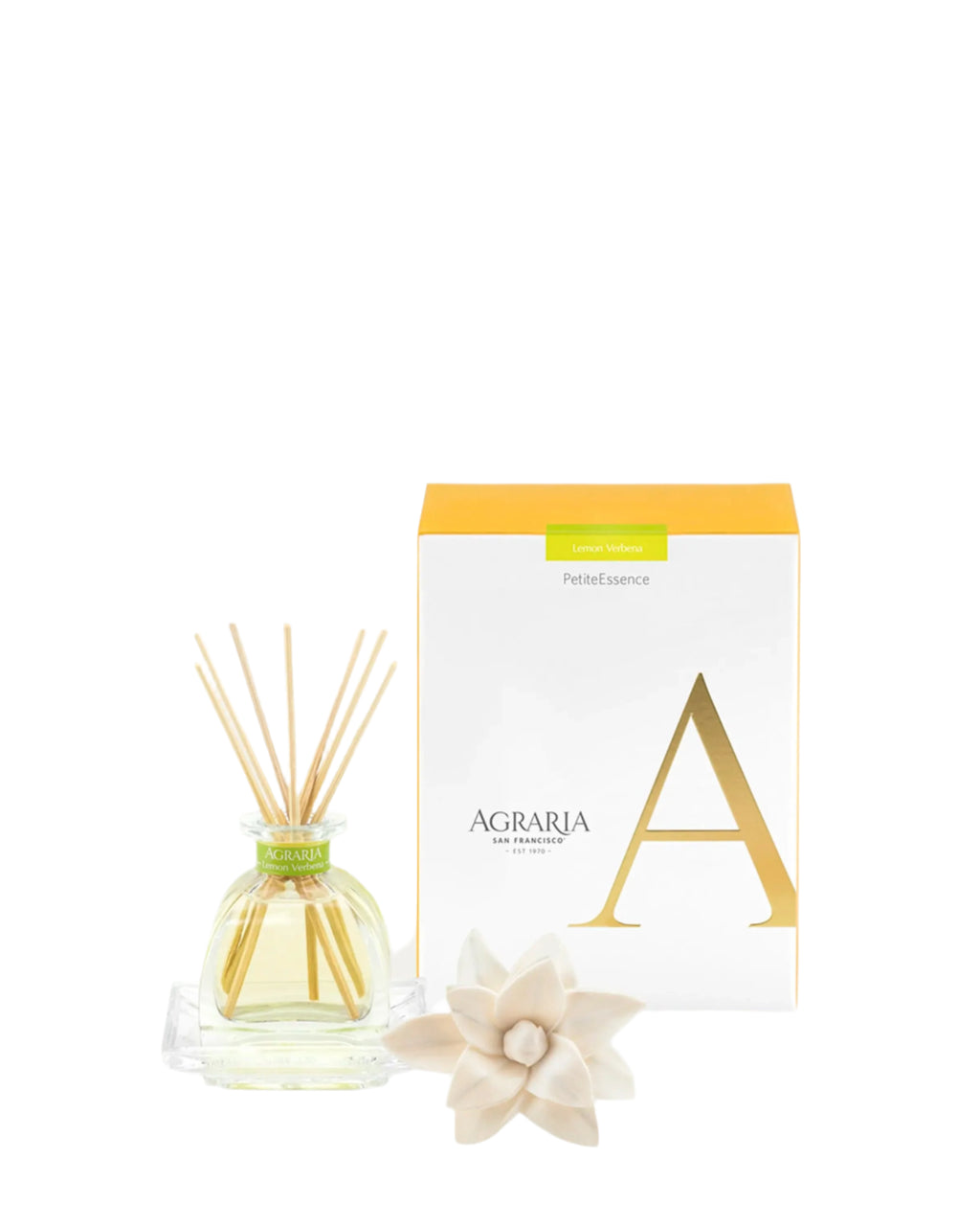 Agraria Petite Essence Diffuser in Lemon Verbena 1 Each Caspari