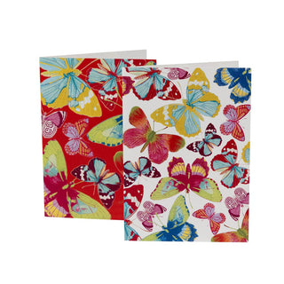 Caspari Butterflies Assorted Boxed Note Cards - 8 Note Cards & 8 Envelopes 93601.46