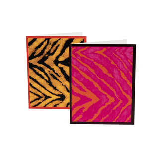 Caspari Go Wild Assorted Boxed Note Cards - 10 Note Cards & 10 Envelopes 93605.46A