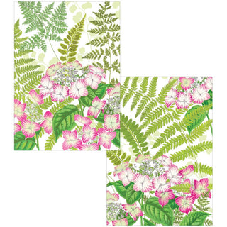 Caspari Fern Garden Boxed Note Cards - 8 Cards and 8 Envelopes per Package 94603.46