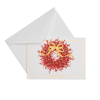 Pepperberry Foil Thank You Notes