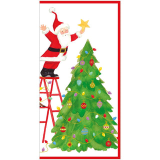 Caspari Santa And Helper Money Cards - includes 6 Cards 95700.25