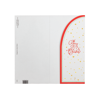 Christmas Tree Foil Money Card - Package of 4 cards with envelopes