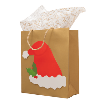 Be Merry Large Gift Bag 10"L x 4.75"W x 11.75"H - includes 1 bag