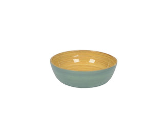 Albert L Punkt Bamboo Small Salad Bowl in Ice Blue - Set of 4