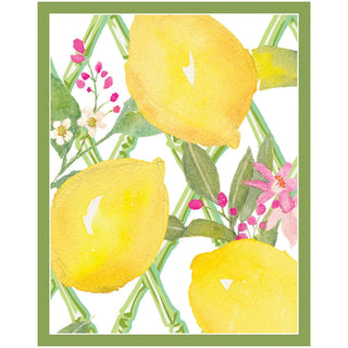 Caspari Limoncello Bridge Tally Sheets - 12 Per Package BT152