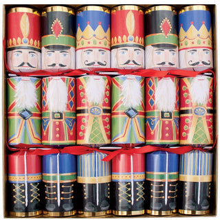 Caspari Nutcrackers Christmas Cracker 12 Inch - 6 per box CK171.12