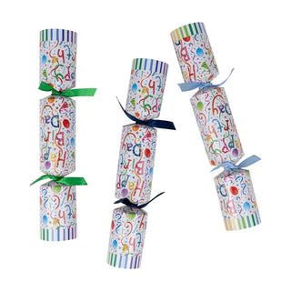 Caspari Happy Birthday Party Crackers, 10 Inch - 8 per box CK181.10