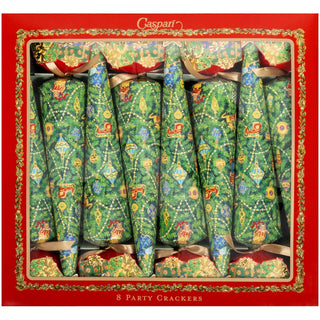 Caspari Christmas Tree Celebration Crackers - includes 8 Celebration Crackers CK197.12