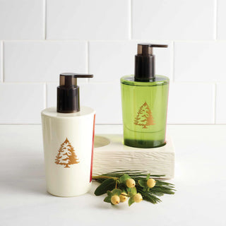 Thymes Frasier Fir Sink Set with Ceramic Caddy