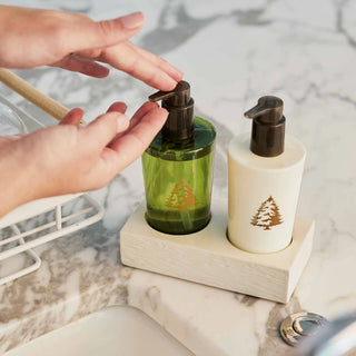 Thymes Frasier Fir Sink Set with Ceramic Caddy