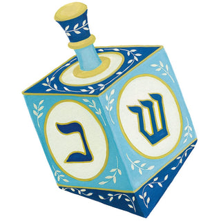 Caspari Dreidel Gift Tags - 4 Per Package TAG10113
