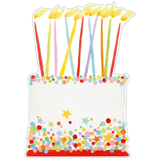 Caspari Birthday Cake Gift Tags - 4 Per Package TAG10118