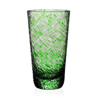 William Yeoward Crystal Vanessa Highball Tumber in Forest Green 12015