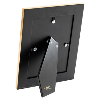 Caspari The Coral Sea Lacquer 5" x 7" Picture Frame in Black - 1 Each 14562LQFRM5X7