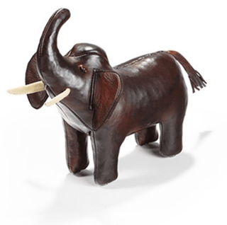 Omersa Omersa Leather Elephant- Miniature 15740