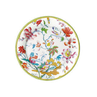 Caspari Summer Palace Paper Salad & Dessert Plates in Celadon - 8 Per Package 16360SP