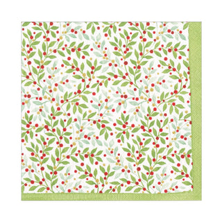 Caspari Twining Greenery Paper Luncheon Napkins - 20 Per Package 17220L