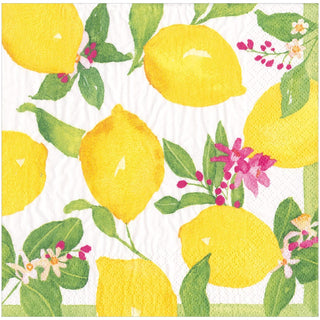 Caspari Limoncello Dinner Napkins - 20 Per Package 17410D