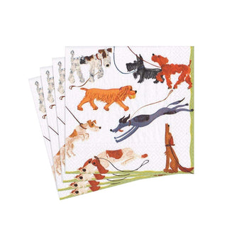 Caspari Best in Show Paper Cocktail Napkins - 20 Per Package 7890C