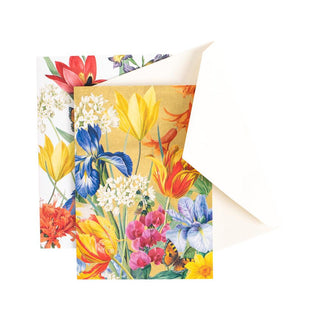 Caspari Redoute Floral Boxed Note Cards - 8 Note Cards & 8 Envelopes 89600.46