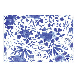 Caspari Delft Place Cards in Blue - 8 Per Package 92901P