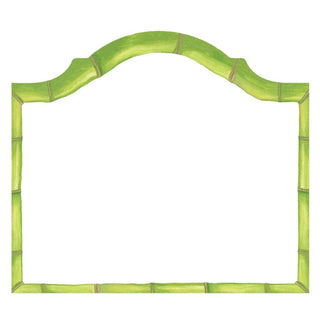 Caspari Bamboo Arch Die-Cut Place Cards - 8 Per Package 92906P